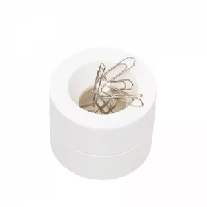 Paperclip Dispenser MAUL MAULpro recycling White Plastic