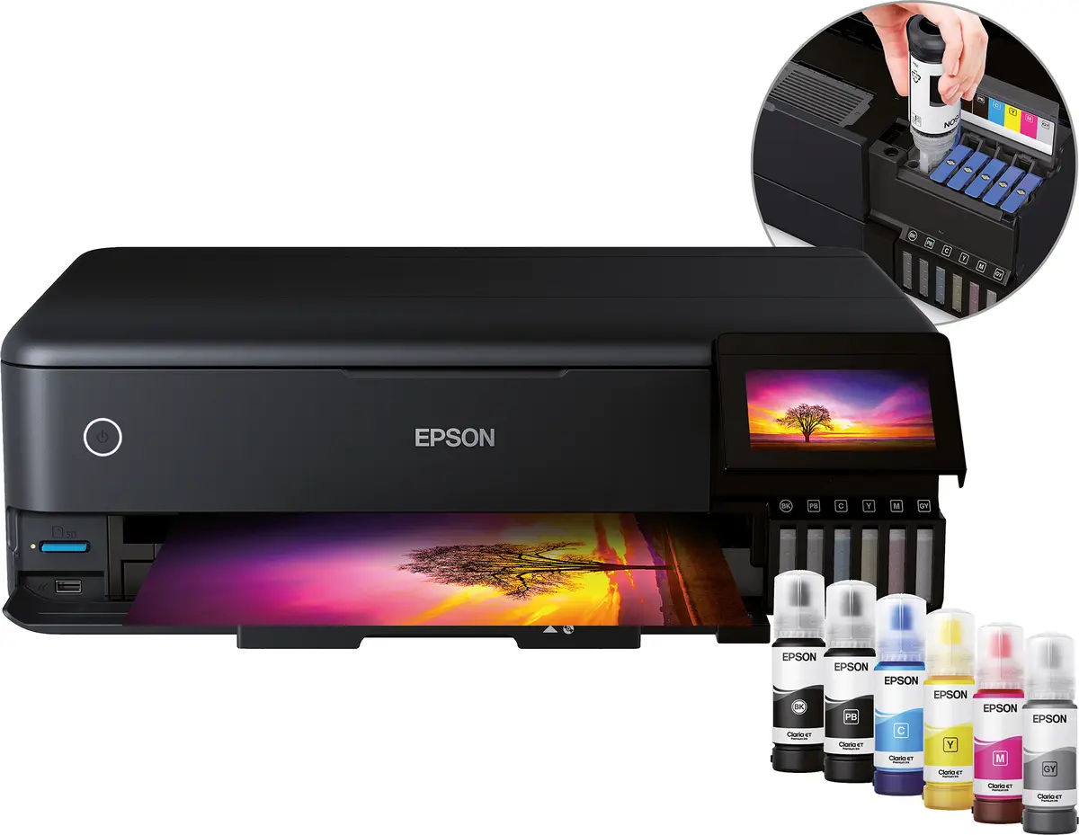 Epson EcoTank ET-8550 A3 tintes printeris Photo 2