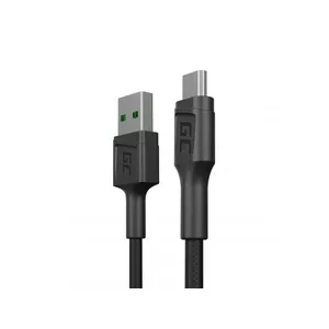 Green Cell KABGC23 USB cable 0.3 m USB 2.0 USB A Micro-USB B Black