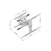 Full Motion Dual Monitor Mount Multibrackets M VESA Flexarm L Photo 6