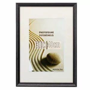 Photo frame SAVEX 30x40 cm, wood, black
