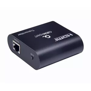 Gembird DEX-HDMI-03 AV pagarinātājs Melns