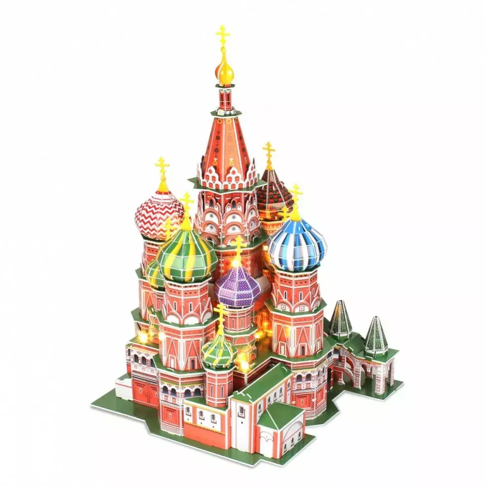 3D puzle CubicFun Sv. Vasilija katedrāle 306-20519 Photo 6