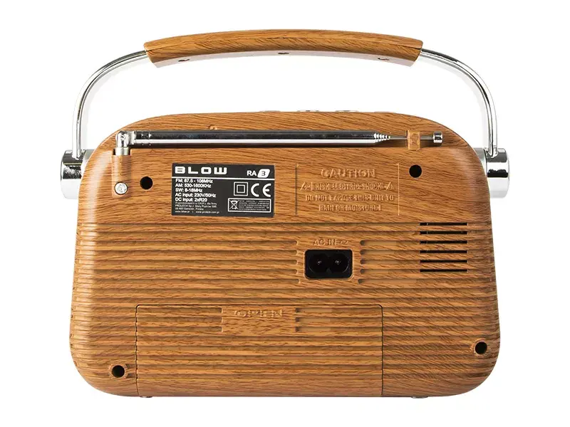 Pārnēsājams radio BLOW 77-532# (AM/FM, MicroSD) Photo 4