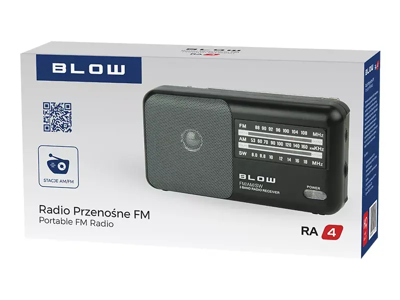 Portable radio BLOW 77-533 — Analog AM/FM Photo 3