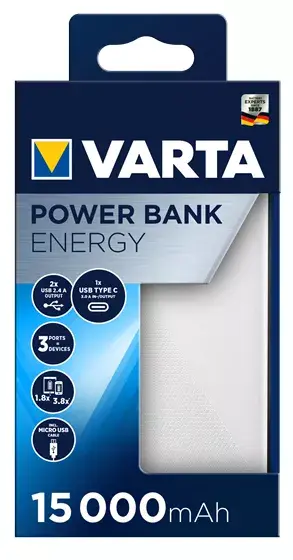 Portatīvais akumulators Varta ENERGY 15000 57977 161 111 Photo 5