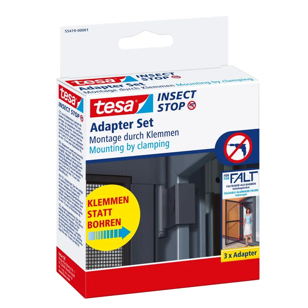 Durv aizbīdnis TESA 55419-01 Antracīts, 55419-01-00