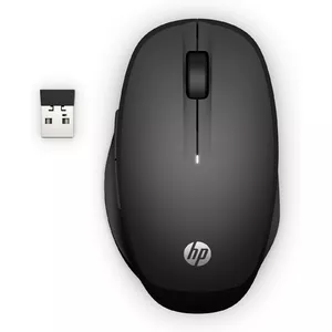 Мышка HP Dual Mode Black Mouse 300 RF Wireless