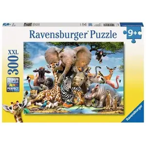 Пазл Ravensburger African Friends — 300 деталей, животные, рекомендованный возраст 9+
