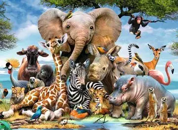 Ravensburger African Friends — пазл 300 деталей Photo 2