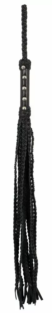 Flogger ZADO CatONine 9 astiņas, pinta āda 70 cm Photo 3