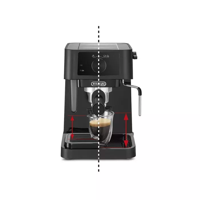DeLonghi Stilosa EC230.BK Espresso Coffee Machine - Black - Coffee
