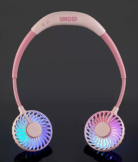 Вентилятор на шею Unold Breezy Pink Photo 10