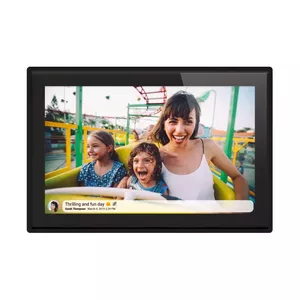 Braun DigiFrame 1019 digital photo frame Black 25.6 cm (10.1") Touchscreen Wi-Fi