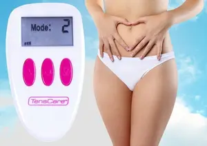 TENS unit TensCare Ova Plus for period pain relief K-OVAP — portable electrotherapy device for menstrual cramp management