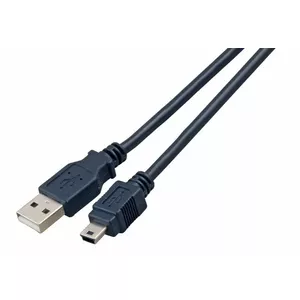 EFB Elektronik K5250SW.1V2 USB kabelis 1 m USB 2.0 USB A Mini-USB B Melns