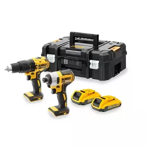Akumulatora sitamais skrūvgriezis DeWalt DCK2060D2T-QW, pistoles rokturis, 18 V, 2 Ah, 2 akumulatori, lādētājs, koferis