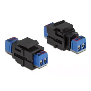 Модуль Keystone DeLOCK 86867 Плоский Черный