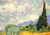 Piatnik Van Gogh — Wheat Field with Cypresses puzle Photo 2
