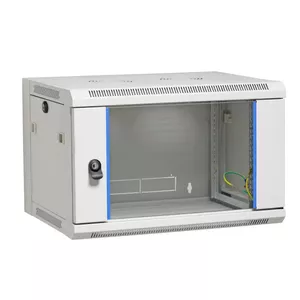 EFB Elektronik 691704FGR.1 statnis 4U Pie sienas stiprināms statīvs Pelēks