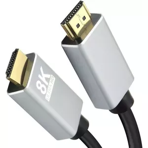 HDMI-кабель helos 288397 Plug-to-Plug PREMIUM 8K 1,0 м черный