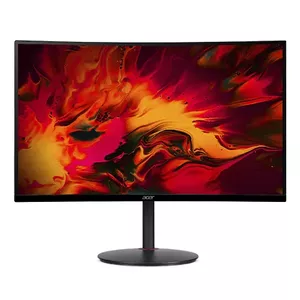 Acer NITRO XZ270UPbmiiphx 27 collu izliekts LCD monitors, Quad HD 2560 x 1440, 1 ms reakcijas laiks