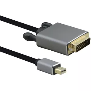 Mini DisplayPort to DVI cable helos 288475 — 1.0 m, black