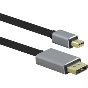 Helos PREMIUM - Кабель DisplayPort - Mini DisplayPort (M) to DisplayPort (M) - DisplayPort 1.4 - 2 м - Поддержка Dolby DTS-HD Master Audio, поддержка 8K UHD (7680 x 4320) - Черный