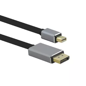 DisplayPort kabelis Helos 288472 Mini DisplayPort 1 m Melns Pelēks