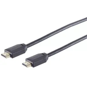 brackton HDMI 2.1 kabelis HD10-SKB-0200.B 2.0 m — Ultra High Speed līdz 10K@120Hz, 8K@120Hz, 4K@240Hz, trīskārši ekrānots, Ø 6.3 mm