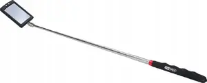 Inspection mirror ks tools 550.1136 with flexible shaft and built-in lighting