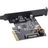 InLine saskarnes karte USB 3.2 Gen.2x2 76660F Photo 2