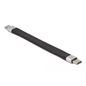 USB 2.0 FPC plakanis kabelis DeLOCK 86940 USB Type-C uz USB Type-C 13 cm