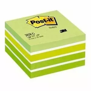 Līmlapiņu kubs 3M Post-it 76x76mm/450l. pasteļzaļš