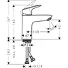 Смеситель для раковины Hansgrohe Logis Photo 6