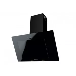 MAAN Vertical 2 90 Chimney Hood Black Wall-mounted Ducted/Recirculating 305 m³/h 3 Speeds Aluminium Grease Filter