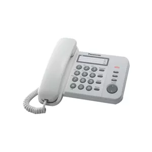 Panasonic KX-TS520 DECT telefons Balts