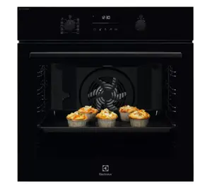 Встраиваемый духовой шкаф Electrolux EOD6P77WZ Средний Черный Ротационный