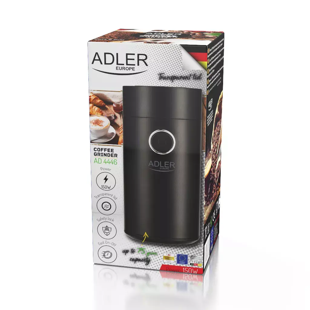 Жерновая кофемолка Adler AD4446BS Photo 15