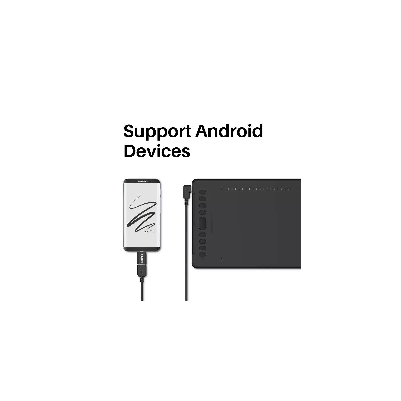 HUION H1161 graphic tablet H1161 Photo 4