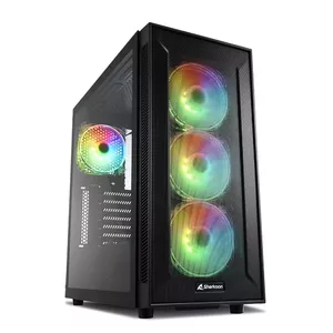 PC Case Sharkoon TG6M RGB Tower Black