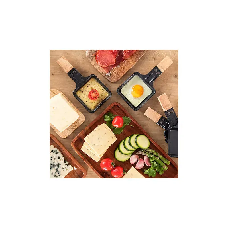 Расклет-гриль Cecotec Cheese&Grill 8200 Wood Black Photo 9