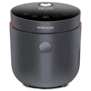 Rice Cooker Rommelsbacher MRK 500 2 L 500 W Graphite – 6 programs, low carb function