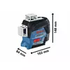 Bosch GLL 3-80 C Professional line level Photo 2