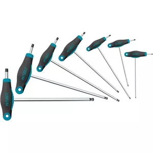 Screwdriver Set Hazet 829KK/7 — 7-piece hand screwdriver set, model 829KK/7