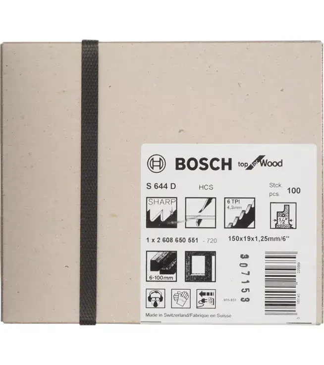 Полотно для сабельной пилы Bosch 2608650551 Photo 2