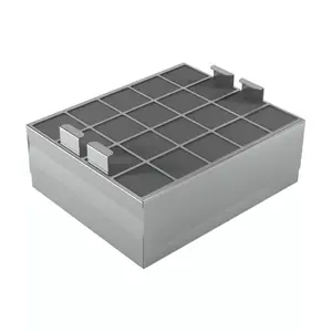 Фильтр для вытяжки Siemens LZ00XXP00 — сменный угольно-жировой фильтр, черно-серый, 1 шт.