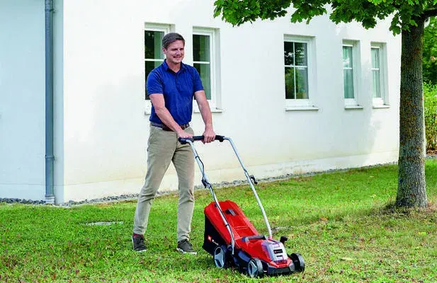 Walk behind lawn mower Einhell GE-CM 18/33 Li-Solo Photo 2