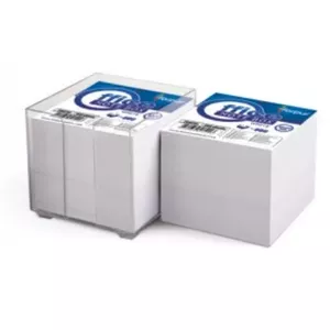 Note Paper Dispenser Forpus FO41701 Square Transparent White