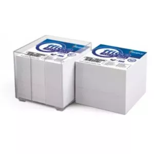 Note Paper Dispenser Forpus FO41801 Square Transparent White